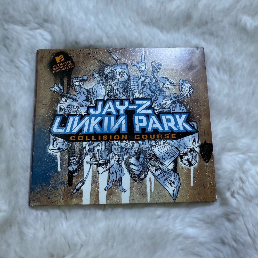 Jay-Z Linkin Park Collision Course CD DVD Blue Numb Encore Mashup 2004 Rock